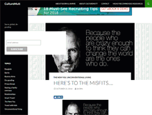 Tablet Screenshot of culturemutt.com